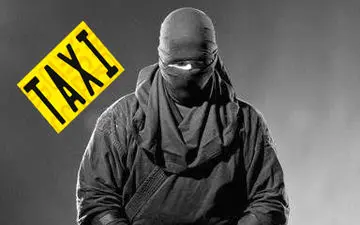 وقتی نینجاها راننده تاکسی می‌شوند!+فیلم 