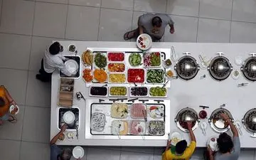  صبحانه لاکچری برای تماشاگران جام جهانی