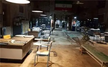 بازدید رئیس حوزه هنری و رئیس سازمان سینمایی حوزه هنری از پشت صحنه "سرو زیر آب"