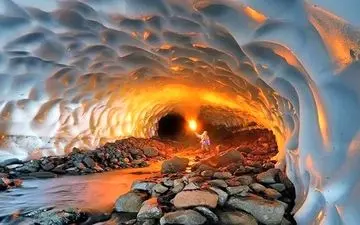  ریزش تونل برفی شهرستان ازنا؛ ۳ گردشگر نجات یافتند