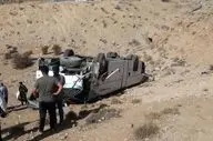 فرماندار فیروزکوه: اعزام ۴ مصدوم واژگونی اتوبوس با بالگرد؛ خواب‌آلودگی راننده علت حادثه است