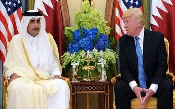  ترامپ 21 فروردین با امیر قطر دیدار می کند