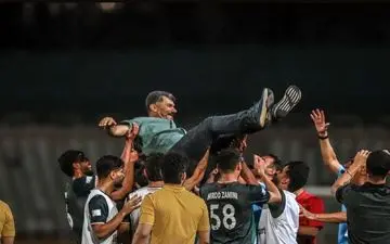 گزارش تصویری |پیروزی ارزشمند نیروی زمینی مقابل پالایش نفت؛ صعود به رده سوم