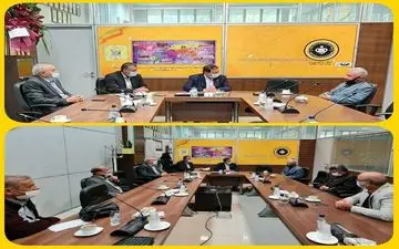 دیدار اعضای هیأت امنای کانون پیشکسوتان فوتبال سپاهان با مدیر عامل باشگاه سپاهان 