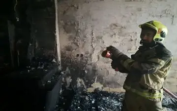 آتش‌سوزی منزل مسکونی در شهر شهباز یک کشته برجای گذاشت