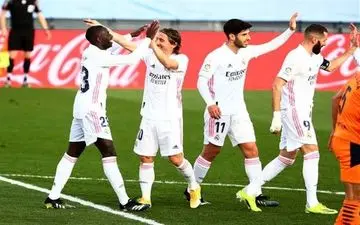 لالیگا| رئال مادرید «خفاش‌‌ها» را شکست داد و به رده دوم برگشت 