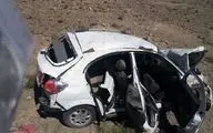 کودک سه‌ساله قربانی واژگونی خودرو کوییک در محور شیراز - اصفهان