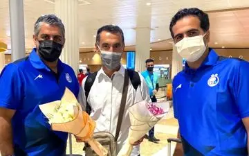 گابریل پین بالاخره در جمع استقلالی‌ها(عکس)
