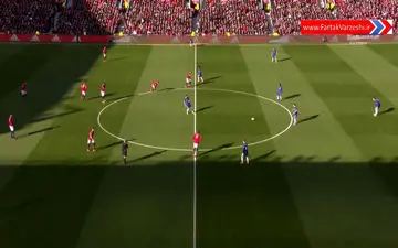 خلاصه بازی منچستریونایتد 2 - 1 چلسی + فیلم