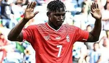 ویدیو | گل اول سوئیسی به سوئد/ امبولو؛ با ضربه‌ای دقیق قفل دروازه را شکست