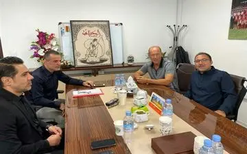 جلسه 2 ساعته کالدرون، پیروانی و انصاری فرد