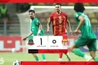 خلاصه بازی فولاد 0 - شمس آذر قزوین 1 + ویدئو