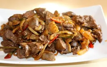 لذت جگر مرغ به سبک آلمانی: غذای آسان و خوشمزه با 500 گرم جگر | فیلم