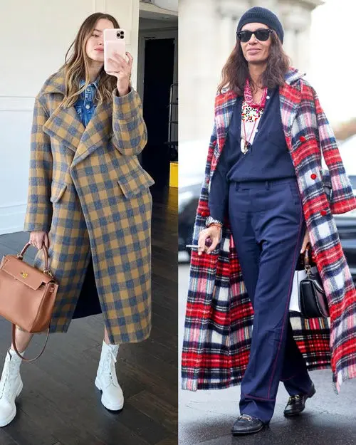 پالتوهای بلند چهارخانه