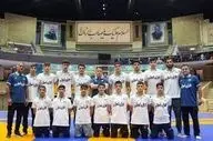 تیم کشتی آزاد نوجوانان ایران قهرمان جام پیروزی ترکیه