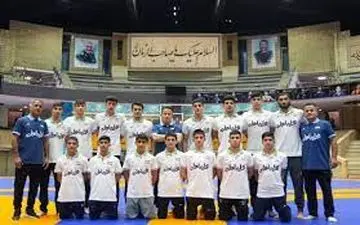 تیم کشتی آزاد نوجوانان ایران قهرمان جام پیروزی ترکیه