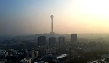 کیفیت هوای تهران در مرز آلودگی است