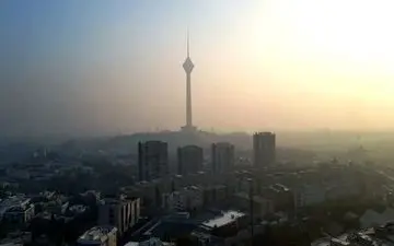 کیفیت هوای تهران در مرز آلودگی است