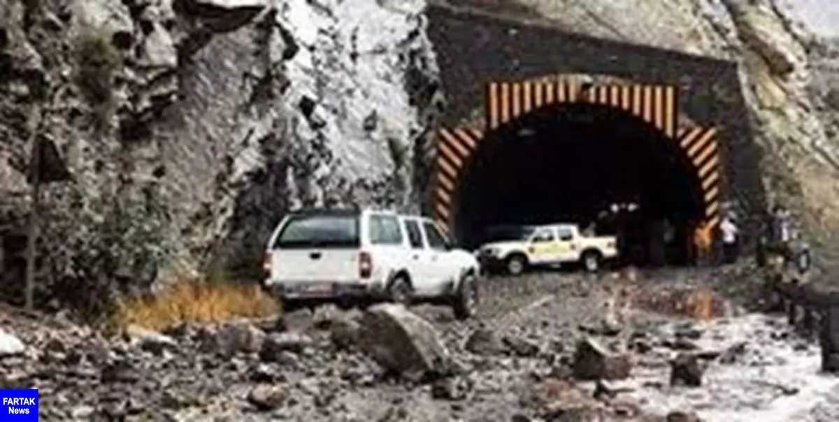 ریزش تونل در آزادراه تهران_شمال/ ۸ نفر محبوس شدند