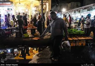  بازار شب عید اهواز  + عکس