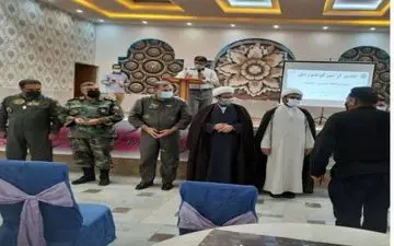 برگزاری همایش گوهرهای فاطمی در پایگاه هوانیروز کرمانشاه