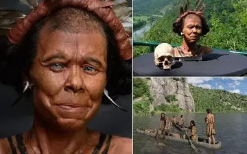 بازسازی حیرت‌انگیز چهره زنی ۱۰ هزار ساله در بلژیک؛ «زن مارگو» با چشمان آبی و پوست روشن