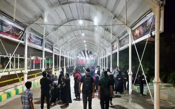 تردد بیش از ۷۰ هزار زائر از مرز خسروی طی شبانه روز گذشته