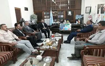 دیدار مدیرکل حفاظت محیط زیست کرمانشاه با رئیس کل دادگستری استان