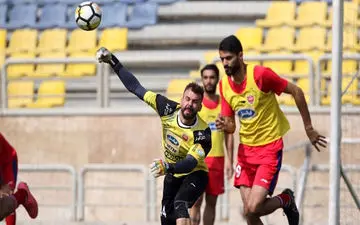 گزارش تمرین پرسپولیس - 18 مهر