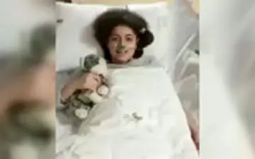 آرزوی دختر کرونایی برای دیدار با گلزار و نقی معمولی