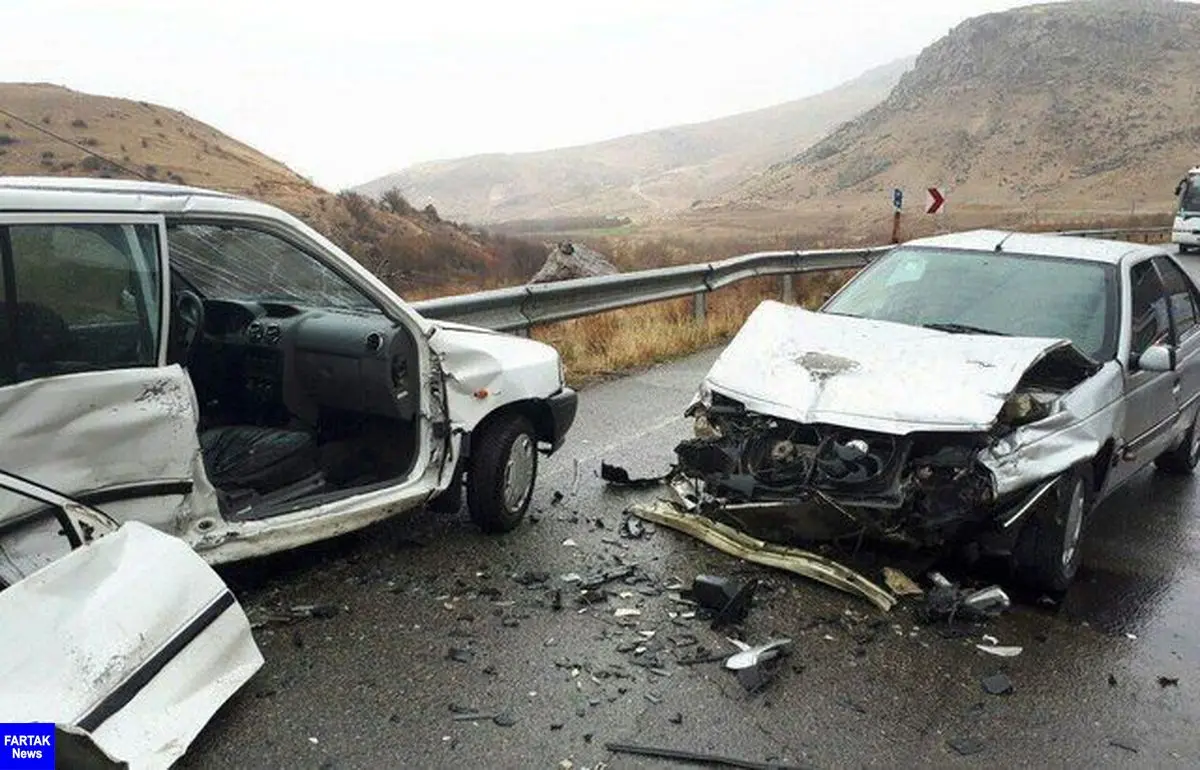 تصادف در جاده یاسوج اصفهان ۲ فوتی و ۲ مصدوم برجا گذاشت