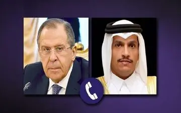 رایزنی وزیران خارجه روسیه و قطر درباره تحولات جنگ اوکراین