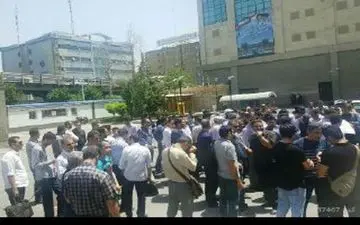  اعتراض جنجالی کارکنان مترو 