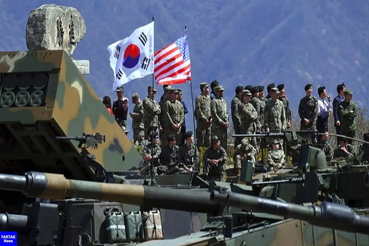  به رغم مخالفت کره شمالی رزمایش با آمریکا برگزار می شود