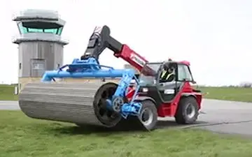 ابتکاری جالب برای ساخت جاده اضطراری 