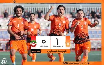 برد ارزشمند مس سونگون برابر بعثت کرمانشاه؛ امید زنده ماند