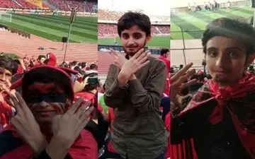 دختر پرسپولیسی:قطعاً باز هم به استادیوم می‌روم/خودم حرفه‌ای شدم و خودم را گریم می‌کنم!