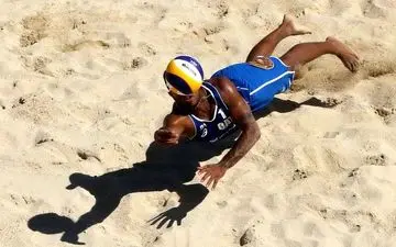 تیم‌ ملی والیبال ساحلی ایران به جمع چهار‌ تیم راه یافت 