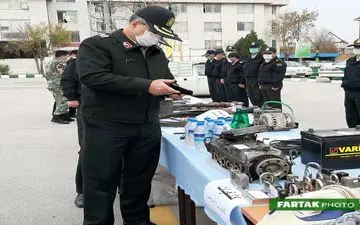 گزارش تصویری کشفیات نیروی انتظامی استان کرمانشاه در  طرح ظفر ۷ طی ۷۲ ساعت