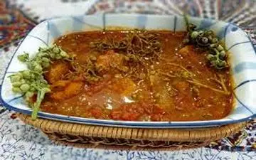 طرز تهیه این خورش کرمانشاهی رو از دست ندین| خورش پسته کوهی!