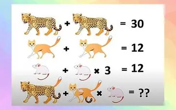 تست هوش/ فقط 20 ثانیه بهت فرصت میدم این تست ویروسی رو حل کنی!