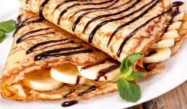 بچه ها عاشق این دسر هستند| طرز تهیه کرپ انبه 