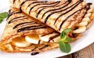 بچه ها عاشق این دسر هستند| طرز تهیه کرپ انبه 