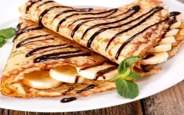 بچه ها عاشق این دسر هستند| طرز تهیه کرپ انبه 