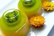 آموزش یک دسر جذاب | طرز تهیه ژله ویترینی با کیوی !