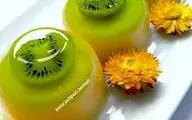 آموزش یک دسر جذاب | طرز تهیه ژله ویترینی با کیوی !