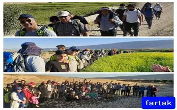 راهپیمایی گروه کوهنوردی  همنوردان چرداول  برگزارشد