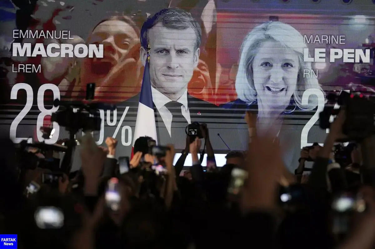 یک چهارم فرانسویان تا ظهر امروز در دور دوم انتخابات ریاست جمهوری شرکت کردند