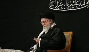لحظه ورود آیت الله خامنه ای به حسینیه امام خمینی + ویدئو
