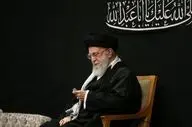 لحظه ورود آیت الله خامنه ای به حسینیه امام خمینی + ویدئو
